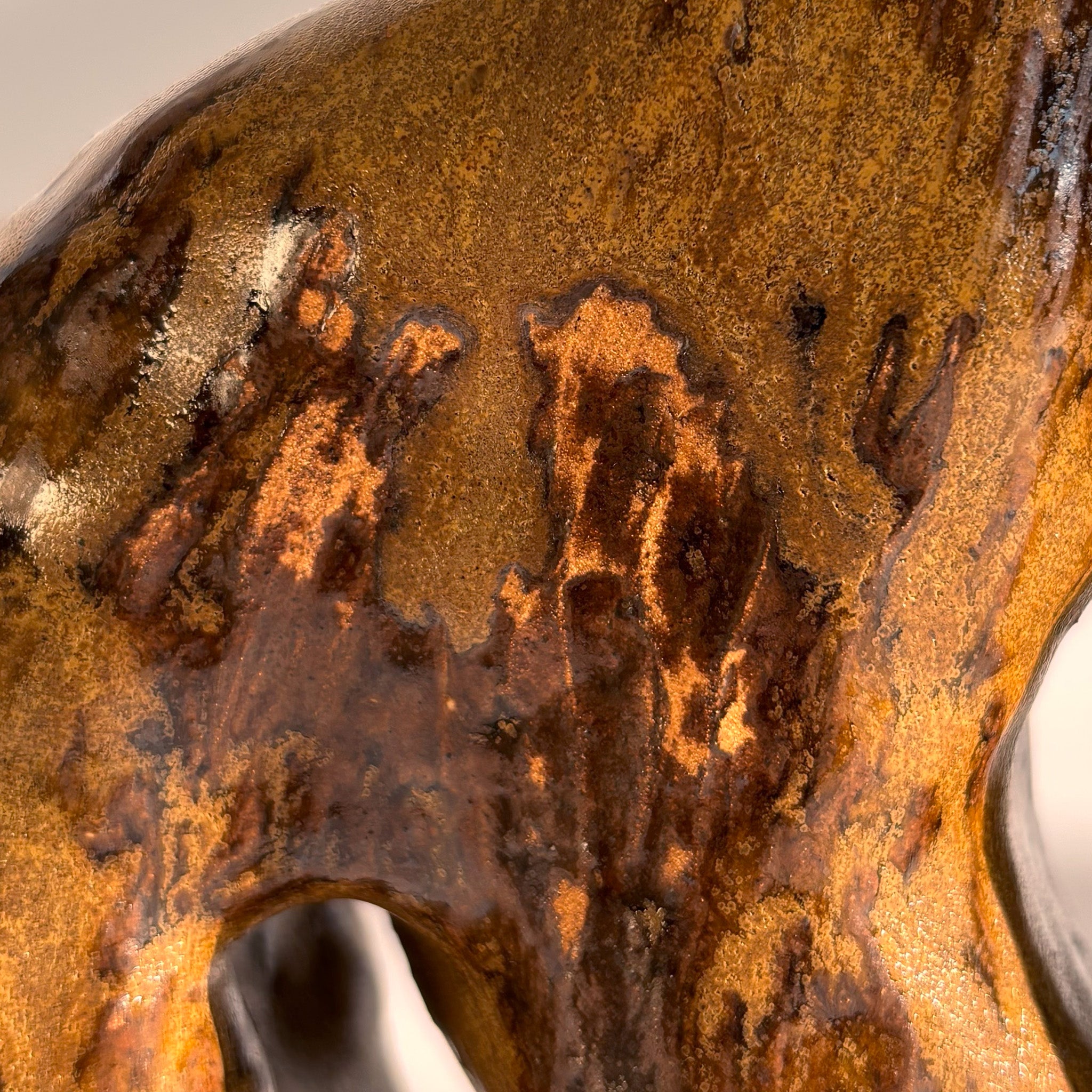 Melted Sienna Vase detailed image