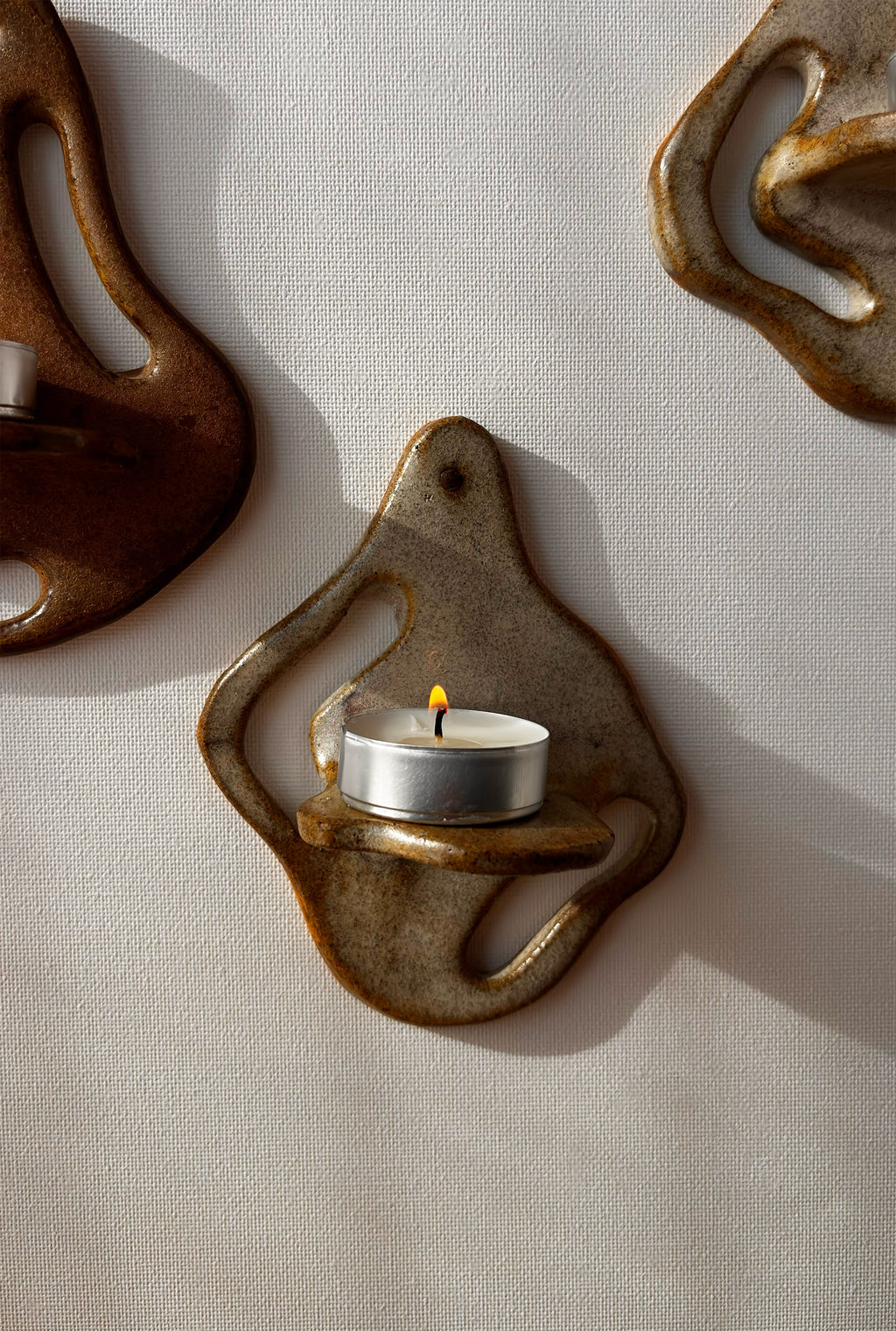 Sun Veil Wall Candle Holder – 001